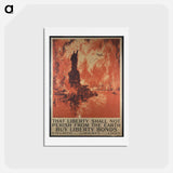 アートポストカード-Buy Liberty Bonds
 - ジョセフ ペネル Postcard.
