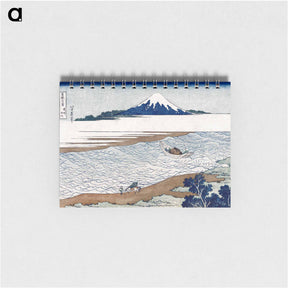 アートメモ帳-Hokusai's The Jewel River in Musashi Province - 葛飾 北斎 Memo.