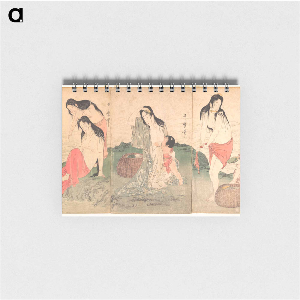 The Awabi Fishers - 喜多川 歌麿 Memo.