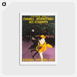 アートポストカード-Celebrations of the international student congress, Bordeaux - レオネット カピエッロ Postcard.