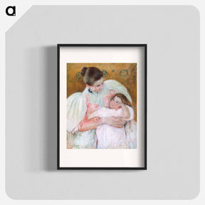 アートポスター-Nurse and Child - メアリー カサット Poster.