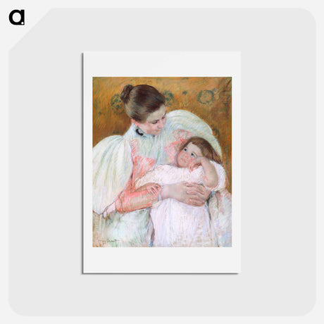 アートポストカード-Nurse and Child - メアリー カサット Postcard.