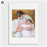 Nurse and Child - Mary Cassatt Poster.