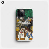 At the Heuriger - Moritz Jung Phone Case.