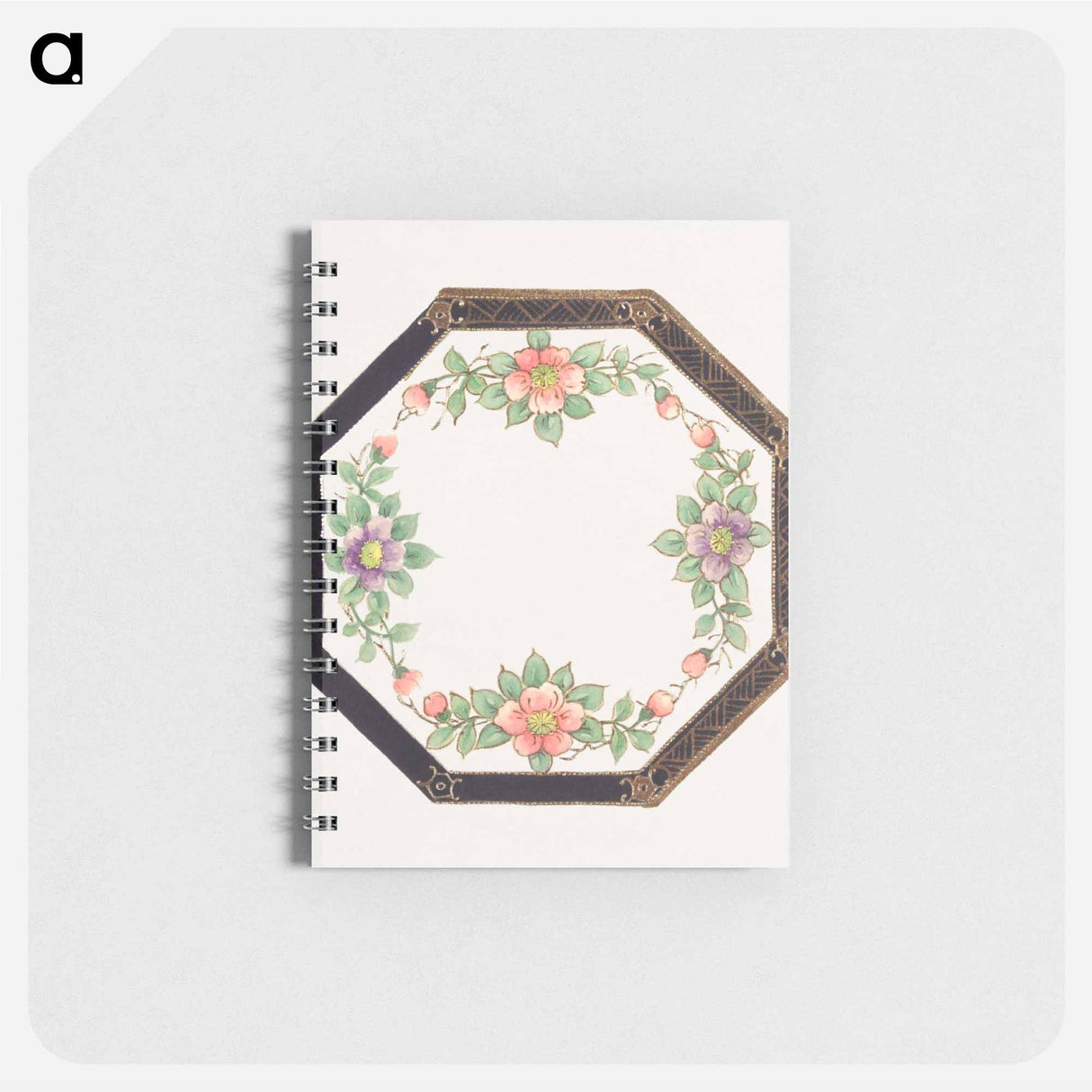 アートメモ帳-Octagonal Plate Design
 - ノリタケ工場 Memo.
