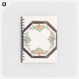 アートメモ帳-Octagonal Plate Design
 - ノリタケ工場 Memo.