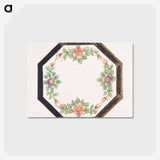 アートポストカード-Octagonal Plate Design
 - ノリタケ工場 Postcard.
