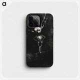 In the Maze of Branches the Pale Figure Appeared - オディロン ルドン Phone Case.