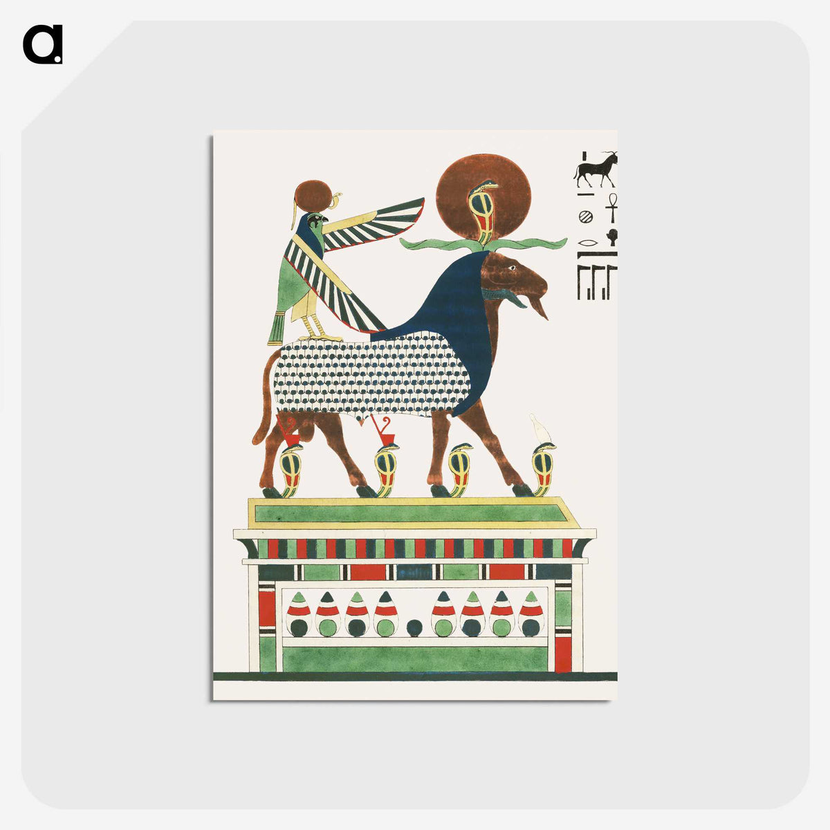 1-34_Pantheon-Egyptien_postcard
