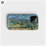 Mont Sainte-Victoire - Paul Cezanne Phone Case.