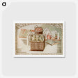 アートポストカード-Fruit Gardens and Orchard - ポール ナッシュ Postcard.