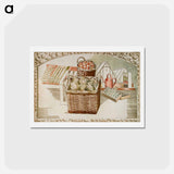 アートポストカード-Fruit Gardens and Orchard - ポール ナッシュ Postcard.