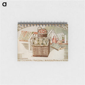 アートメモ帳-Fruit Gardens and Orchard - ポール ナッシュ Memo.