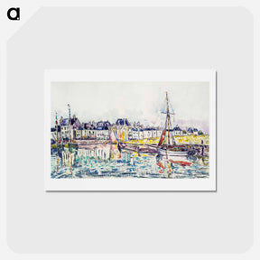 アートポストカード-Le Croisic - ポール シニャック Postcard.