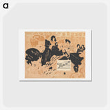 アートポストカード-Petit Solfège Illustré
 - ピエール ボナール Postcard.