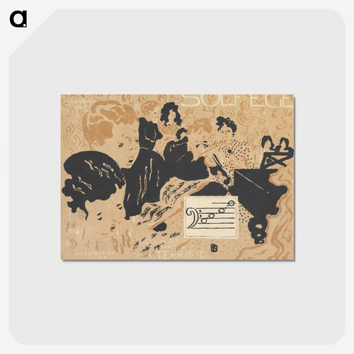 Petit Solfège Illustré
 - ピエール ボナール Postcard.