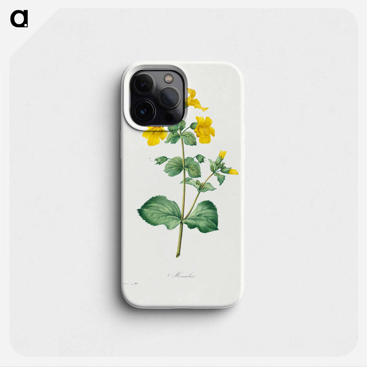 Mimulus - Pierre Joseph Redouté Phone Case.