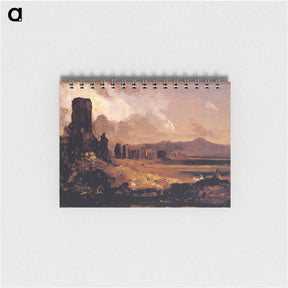 アートメモ帳-Campagna di Roma (study for Aqueduct near Rome) - トーマス コール Memo.