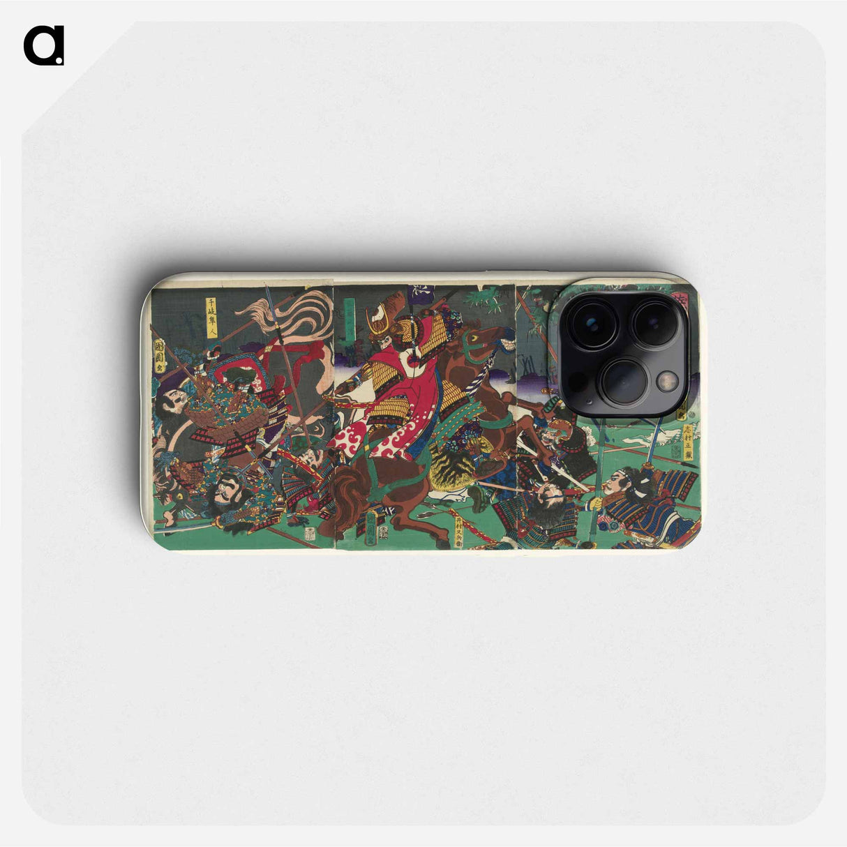 The reputatie of Sato Masakiyo - Toyohara Kunichika Phone Case.