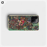 De reputatie van Sato Masakiyo - 豊原 国周 Phone Case.