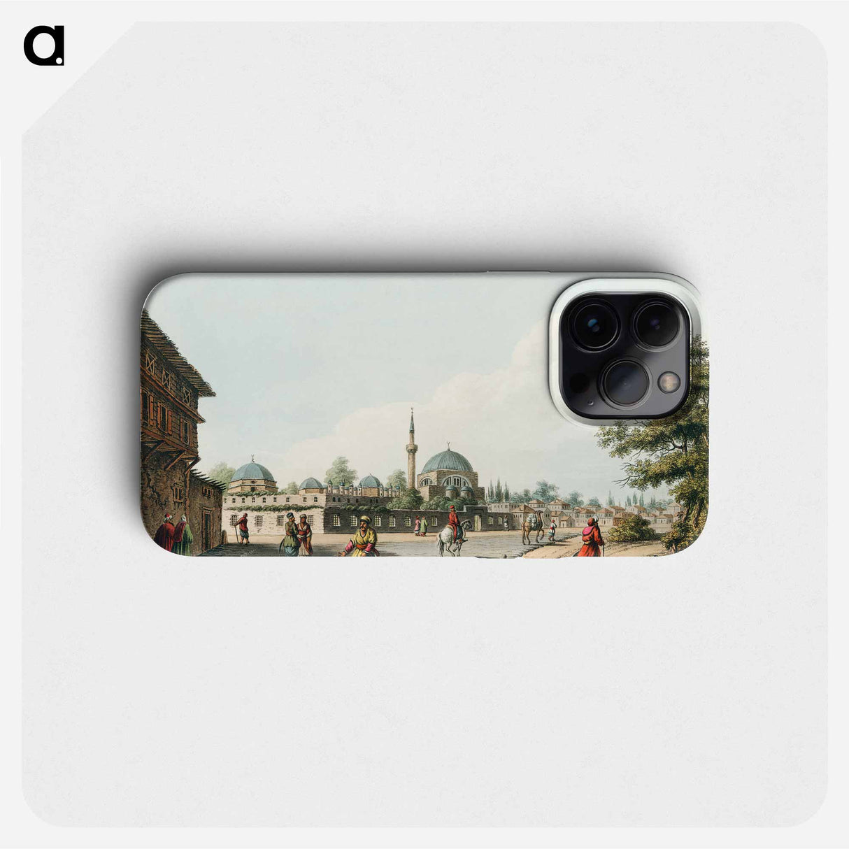 Tchiurluk from Views in the Ottoman Dominions, in Europe, in Asia, and some of the Mediterranean islands - Views of the Ottoman Dominions Phone Case.