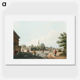 Tchiurluk from Views in the Ottoman Dominions, in Europe, in Asia, and some of the Mediterranean islands - Views of the Ottoman Dominions Poster.