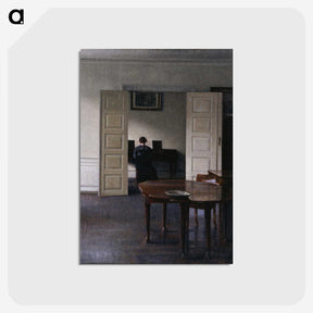 1-34_Vilhelm-Hammershoi_postcard