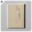 アートパネル-Seated Female Nude
 - ウィーン博物館 Canvas.