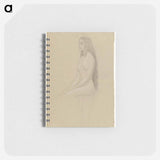アートメモ帳-Seated Female Nude
 - ウィーン博物館 Memo.
