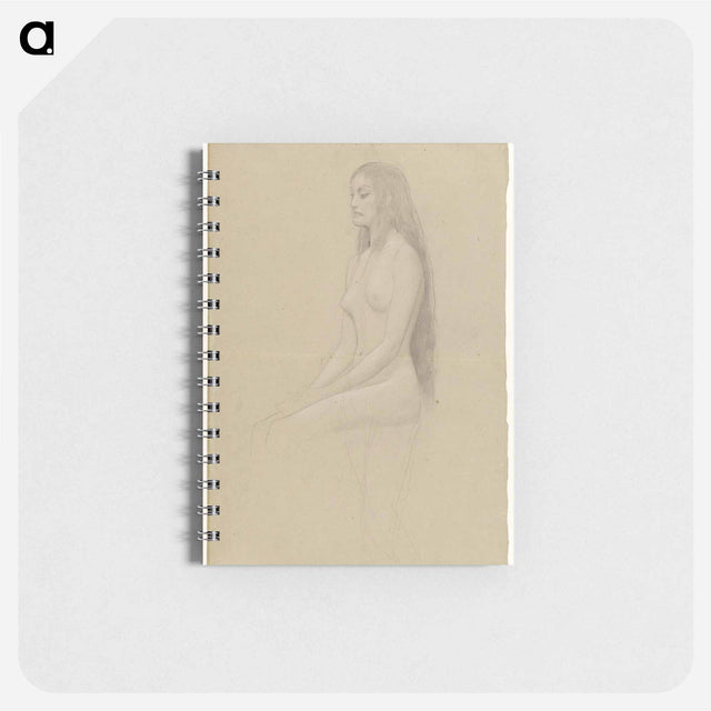 アートメモ帳-Seated Female Nude
 - ウィーン博物館 Memo.
