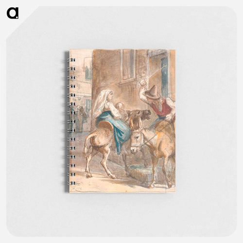 The stubborn donkey - Wilhelm Marstrand Memo.