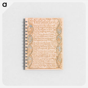 アートメモ帳-Songs of Innocence, Plate 3, "Introduction" - ウィリアム ブレイク Memo.