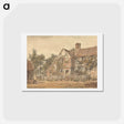 アートポストカード-A Farmhouse - ウィリアム ヘンリー ハント Postcard.