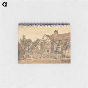 アートメモ帳-A Farmhouse - ウィリアム ヘンリー ハント Memo.