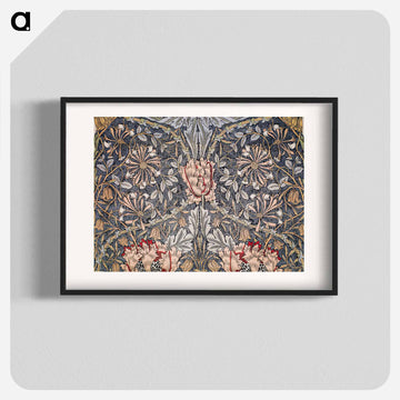 Honeysuckle - William Morris Poster.