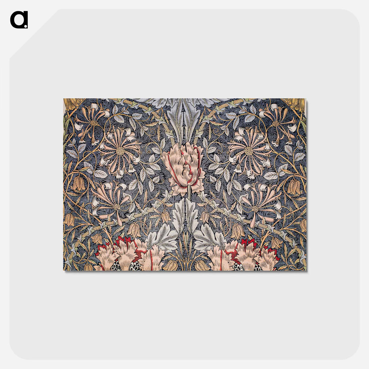 Honeysuckle - ウィリアム モリス Postcard.