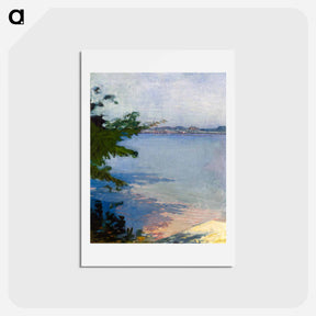 アートポストカード-Dublin Pond, New Hampshire - アボット ハンダーソン セイヤー Postcard.
