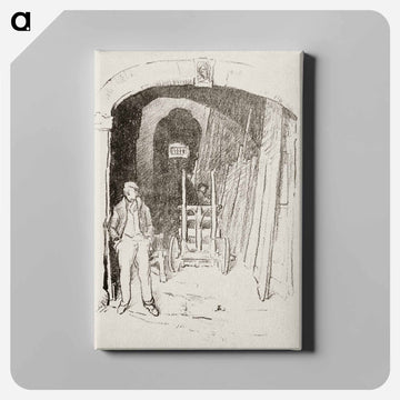 The Wood Sawyer - Alice in Wonderland Canvas.