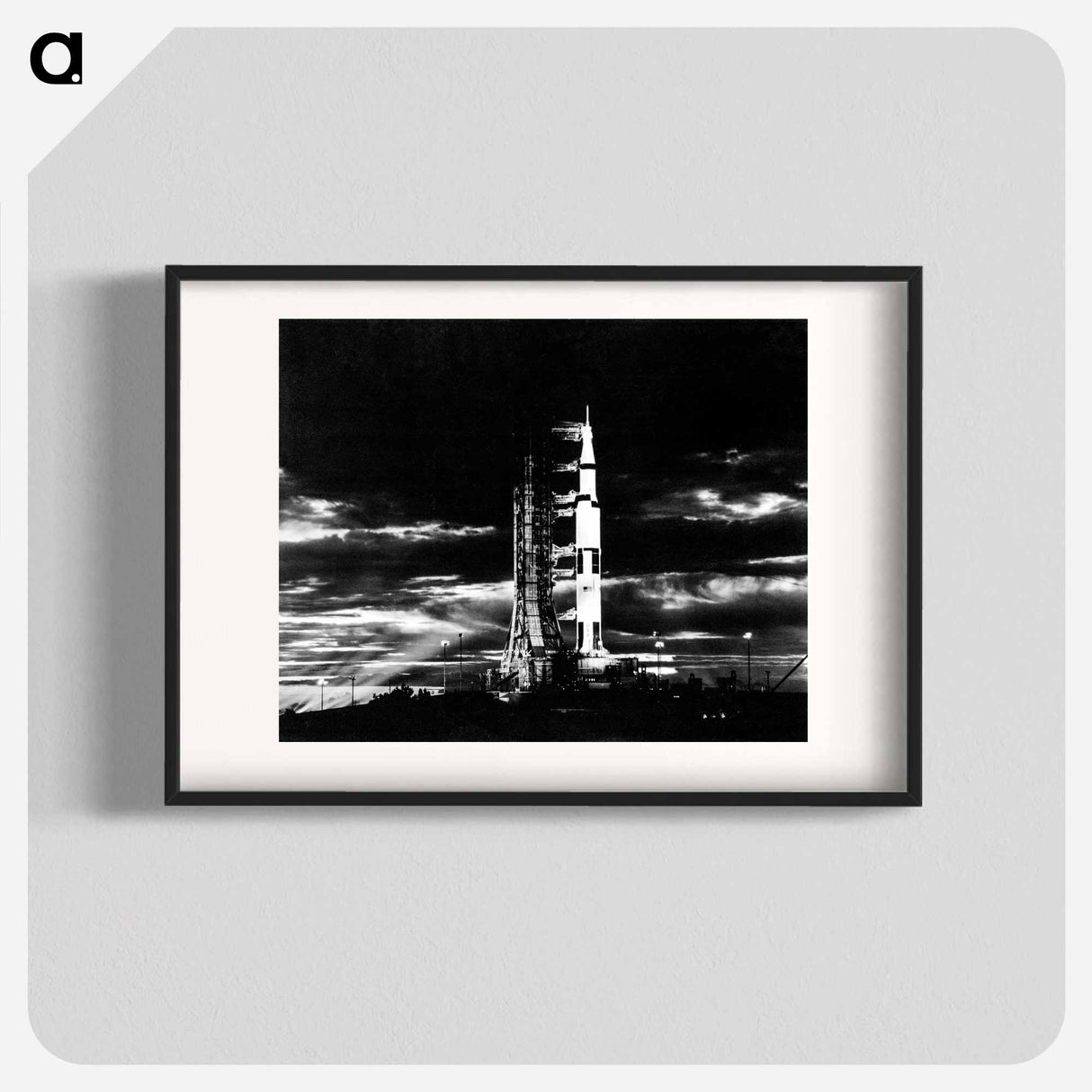 Apollo 17 - Apollo Moon Landing Poster.