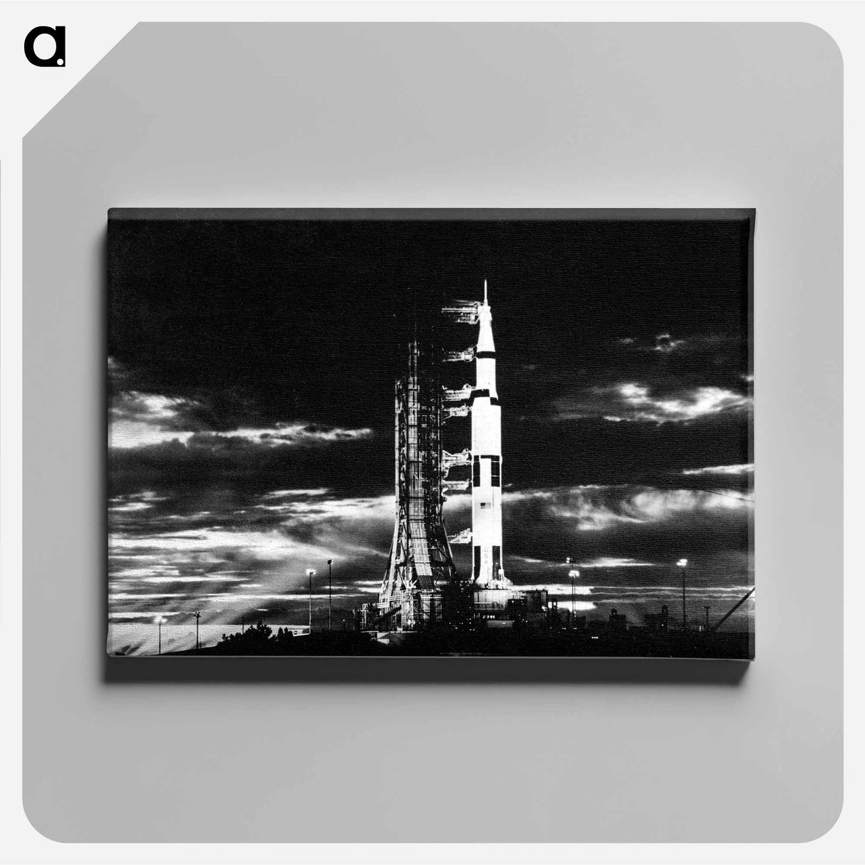 Apollo 17 - Apollo Moon Landing Canvas.