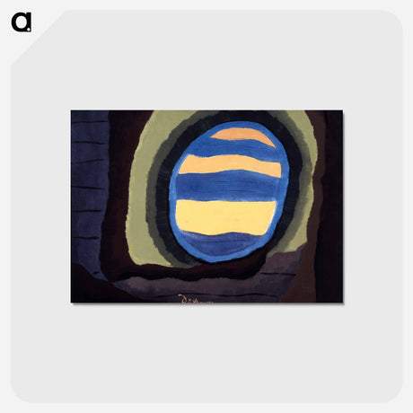 アートポストカード-Out the Window - アーサー ダヴ Postcard.