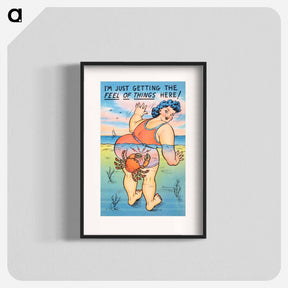 アートポスター-Just Getting the Feel of Things
 - ボストン公共図書館 Poster.