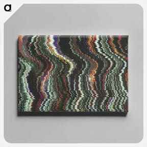 アートパネル-Abstract Glitch Pattern
 - 大英図書館 Canvas.
