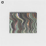 アートメモ帳-Abstract Glitch Pattern
 - 大英図書館 Memo.