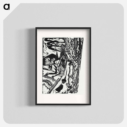 Road in the Taunus Mountains
 - Detroit Institute of Arts Poster.