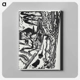 アートパネル-Road in the Taunus Mountains
 - デトロイト美術館 Canvas.