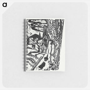 アートメモ帳-Road in the Taunus Mountains
 - デトロイト美術館 Memo.