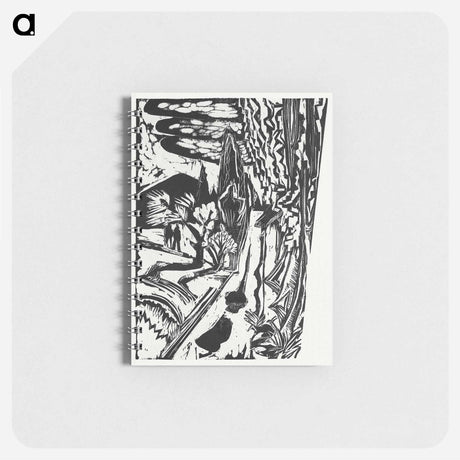 アートメモ帳-Road in the Taunus Mountains
 - デトロイト美術館 Memo.