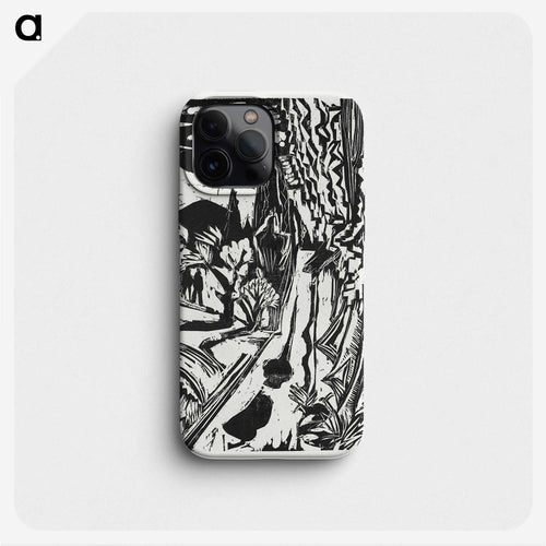タウヌス山地の道 - デトロイト美術館 Phone Case.