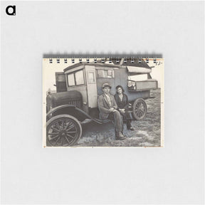 アートメモ帳-Pea Pickers in California / Members of a Roving Army of Fruit Pickers - ドロテア ラング Memo.